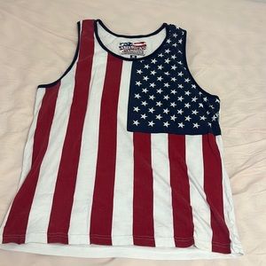 American Flag Tank